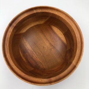 NWT Gorgeous Wood Bowl
